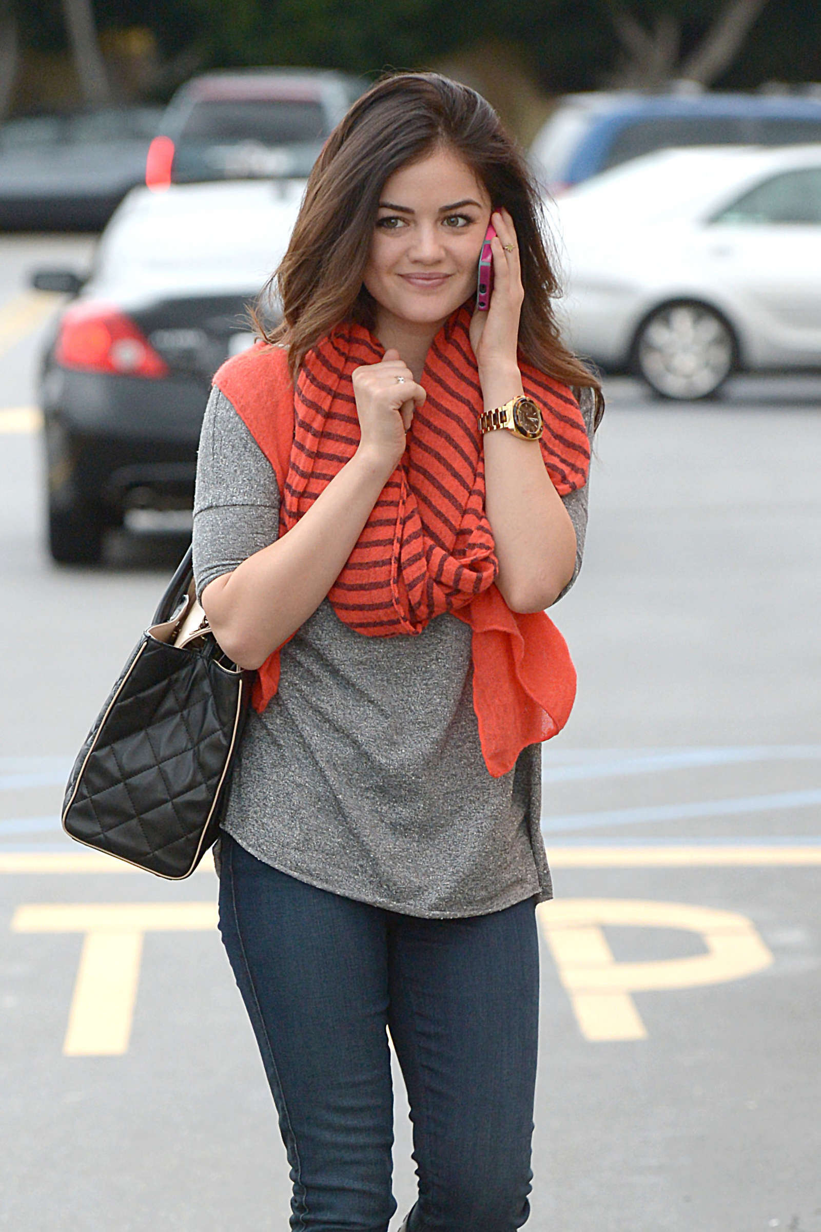Lucy Hale out shopping at Urban Outfitters in LA